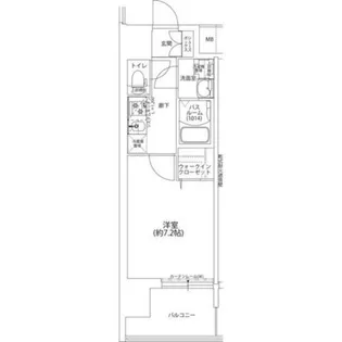 Louis Residence天王寺北(ルイスレジデンス天王寺北)【6階】の間取り