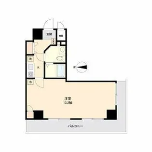 アーバンフラッツ新栄(旧La Douceur新栄)【0904号室】の間取り