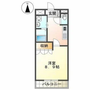 プレジール【2階】の間取り