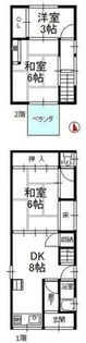 兵庫県姫路市野里慶雲寺前町【一戸建】の間取り