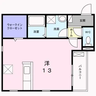エレガント高松Ⅱ【2階】の間取り