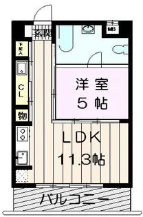 グランドシャンブル【3階】の間取り