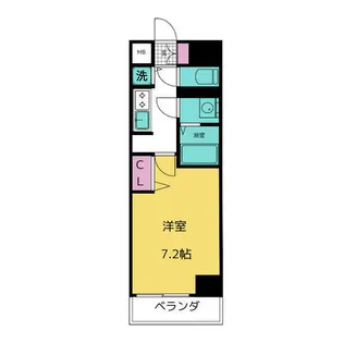 セイワパレス丸の内駅前プレミア【8階】の間取り