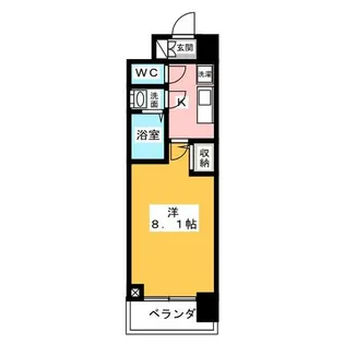 La Douceur黒川【2階】の間取り