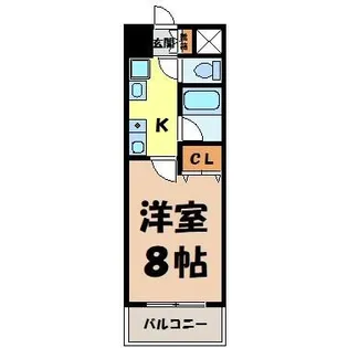グレイス大曽根【5階】の間取り