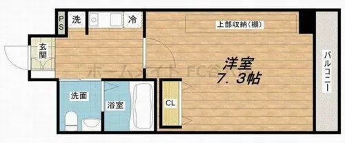 セイワパレス堂島シティ【2階】の間取り
