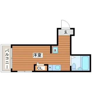 デイズ桜川II【6階】の間取り