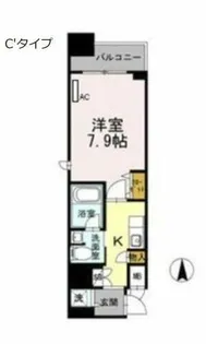 カスタリア堺筋本町【12階】の間取り