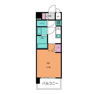 プレサンス尾張一宮ジュレア【401号室】の間取り