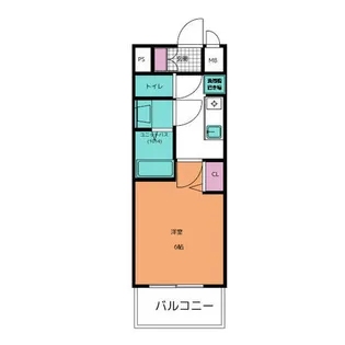 プレサンス尾張一宮ジュレア【404号室】の間取り