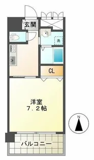 ラメール垂水【7階】の間取り