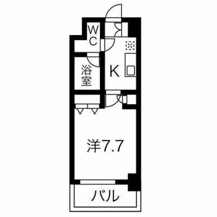 ソレイルコート桜本町【1階】の間取り