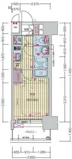 プレサンス桜山駅前アフォード【10階】の間取り
