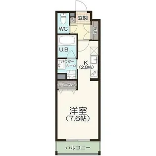 Luxter 柴田【305号室】の間取り