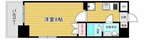 リファレンス祇園【4階】の間取り