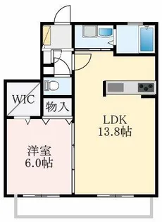 大阪府堺市中区深井北町【アパート】の間取り