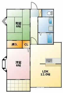 ハイステージ 弐番館 A【1階】の間取り