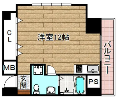 ラ・メゾン甲燿【303号室】の間取り