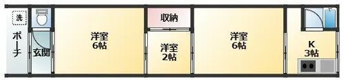 幸梅文化【2階】の間取り