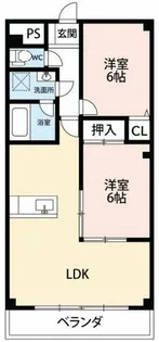 ケイズマンション大門【3階】の間取り
