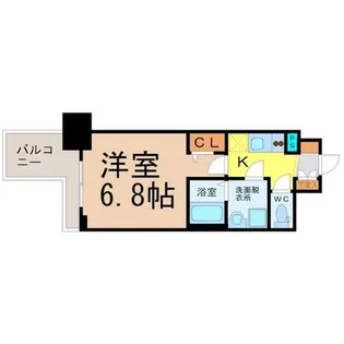 プレサンス錦プレミアム【6階】の間取り