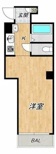 メゾンブランシュ【5階】の間取り