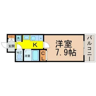 プレサンス栄メディパーク【2階】の間取り