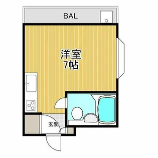 パセオ梅北【2階】の間取り