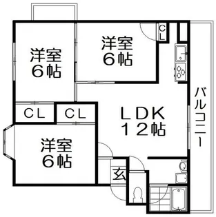 メゾンドサクラ【2階】の間取り