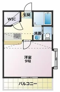 アクセス中原【202号室】の間取り