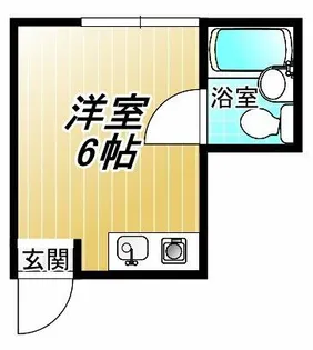 レジデンス小若江【2階】の間取り