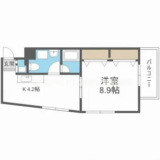 メゾンエトワル【2階】の間取り