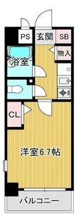 リーガル西天満【3階】の間取り