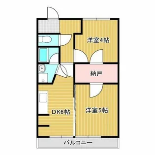 新和ビル【202号室】の間取り