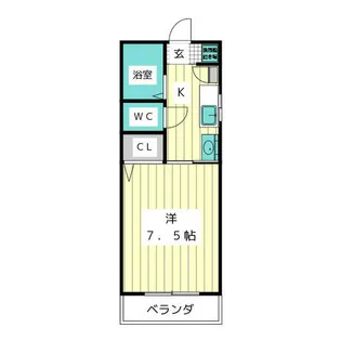 ラフォーレ一社【4階】の間取り