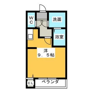 Casa de Oro  カサ デ オロ 【2階】の間取り