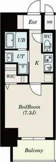 S-RESIDENCE今池駅前【13階】の間取り