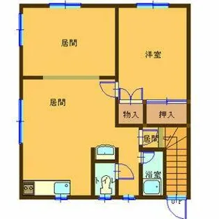 マルマン荘【201号室】の間取り