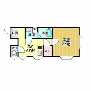 シオーレ我孫子【2階】の間取り