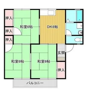 ハイツ・ラポール【A-201号室】の間取り