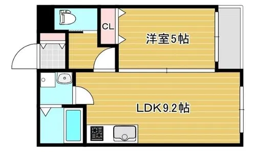 セレニティ加美南A棟【2階】の間取り