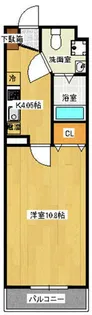 コモド二軒茶屋【3階】の間取り