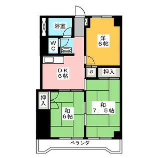 石辰ビル【3階】の間取り