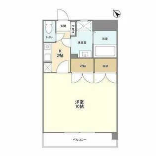 プログレス松島Ⅵ【4階】の間取り