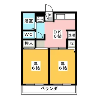 佐藤第一ビル【4階】の間取り