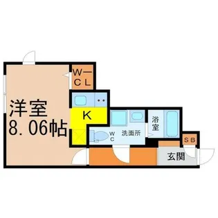 Branche千種【4階】の間取り