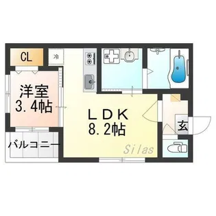 m-cocoru【2階】の間取り