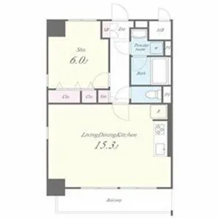 セレブレイト葵【2階】の間取り