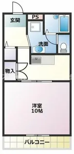 エクシード松山【102号室】の間取り