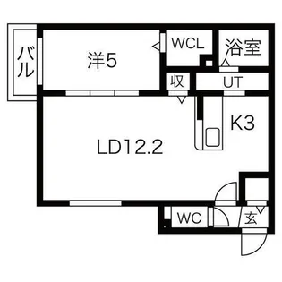 COSMOS【3階】の間取り